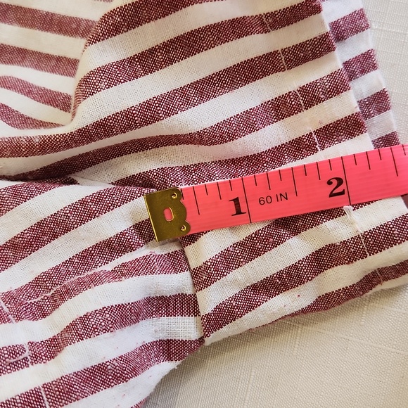 Love Tree Striped Paper Bag Shorts. Size M - Picture 10 of 10